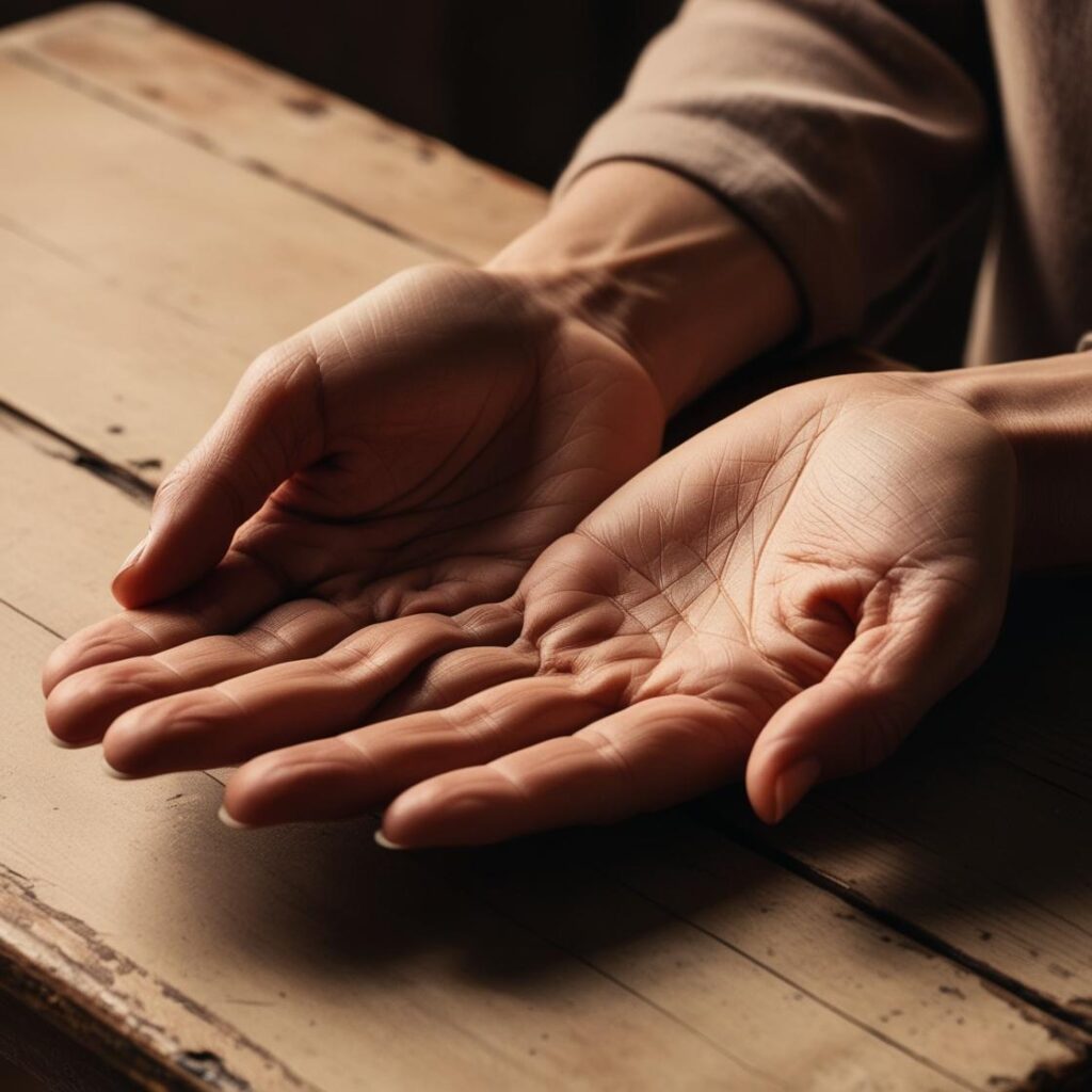 Hvilken hånd jeg læser i afhænger af dit spørgsmål